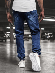 Moške hlače jogger modre OZONEE JS/KK1062
