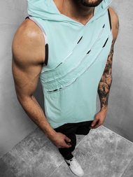 Moška majica s kapuco metina OZONEE O/1254Z