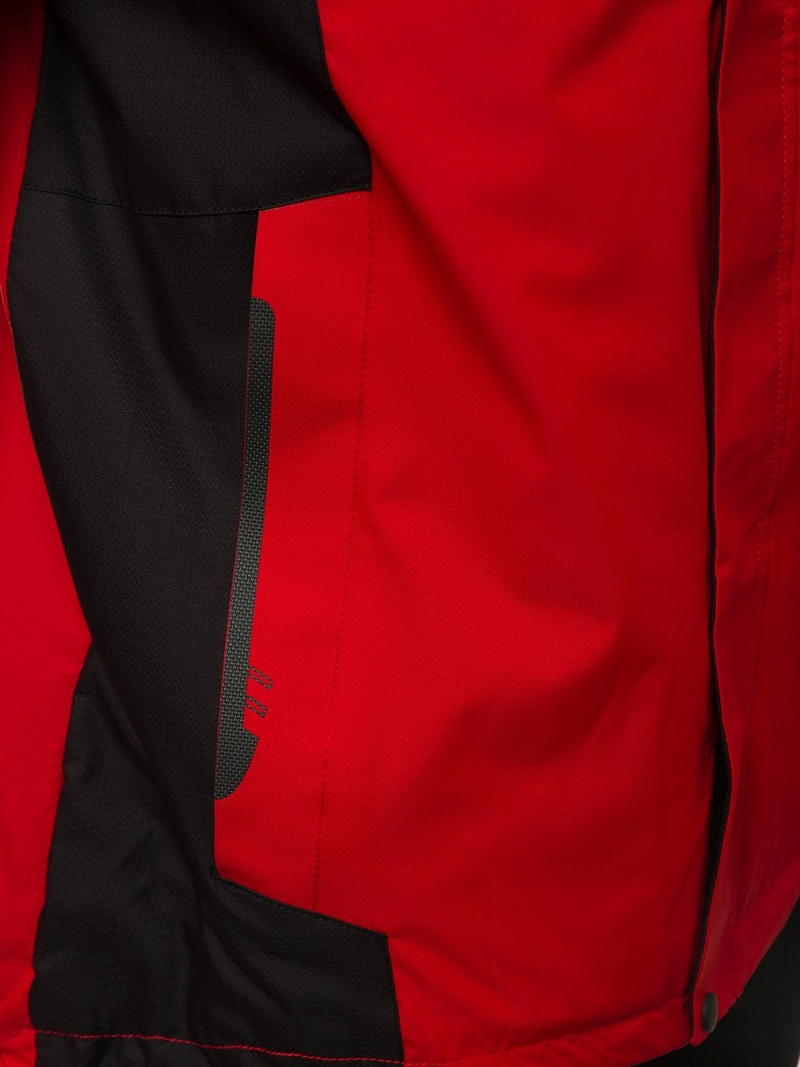 Moška prehodna jakna rdeča OZONEE MG/2512