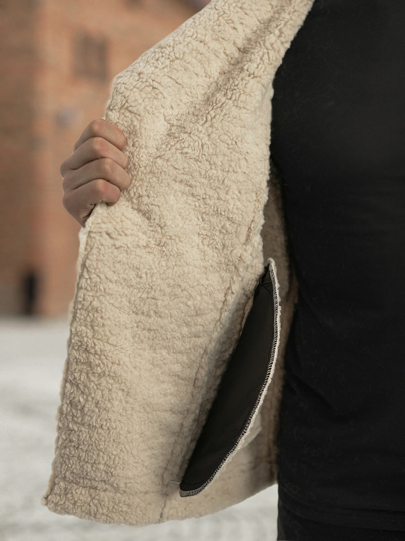 Moška usnjena jakna črna OZONEE JS/11Z8273