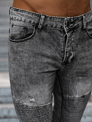 Moške kavbojke Črne OZONEE NB/MP0069N