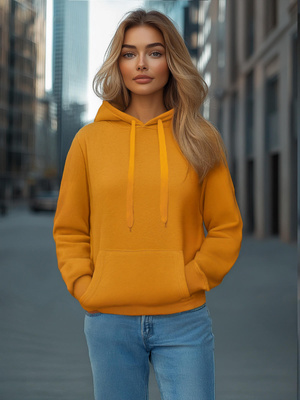 Ženska jopa s kapuco camel OZONEE JS/W02/26Z