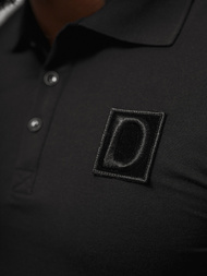 Moška polo majica črna OZONEE NB/MT3105