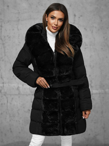 Ženska jakna črna OZONEE JS/5M3158/392