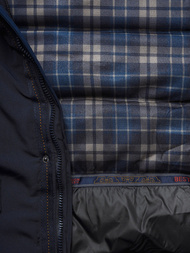 Moška zimska jakna mornarsko modri OZONEE JS/5M718/215