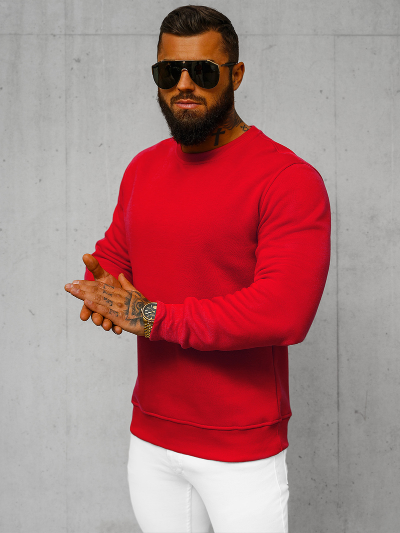 Moška jopa rdeča OZONEE JS/2001-10Z