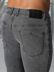 Moške kavbojke grafitne OZONEE NB/MP0192GSZ