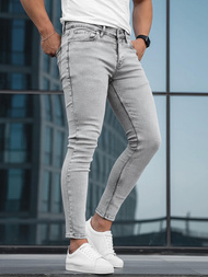 Moške kavbojke sive OZONEE DO/2822/3