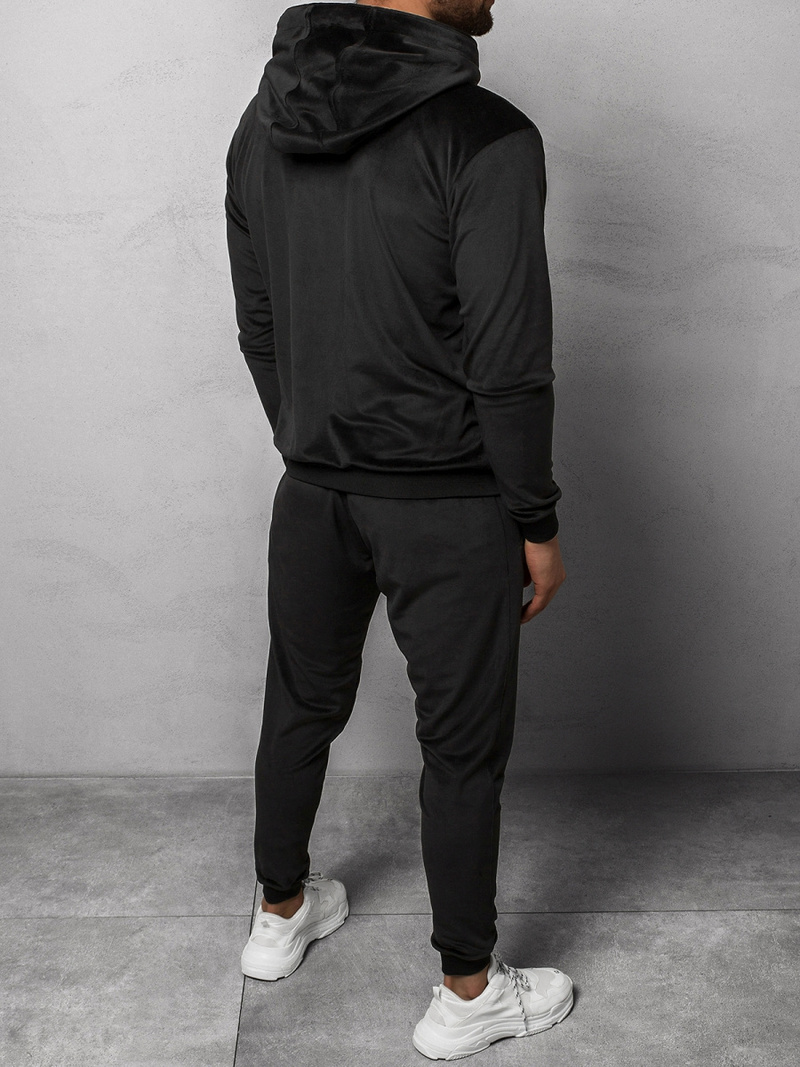 Moška trenirka črna OZONEE O/12128