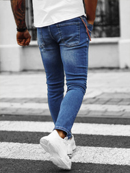 Moške Kavbojke Modre OZONEE O/JR49