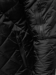 Moška jakna črna OZONEE JS/8M986/392