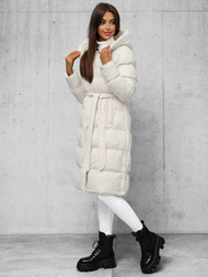 Ženska jakna ecru OZONEE JS/5M3253/281