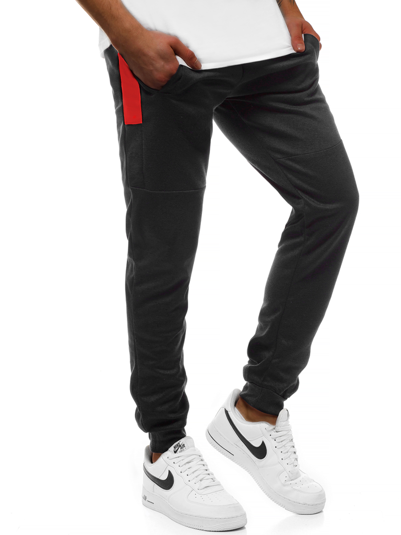 Moške športne hlače črne OZONEE JS/JZ11021