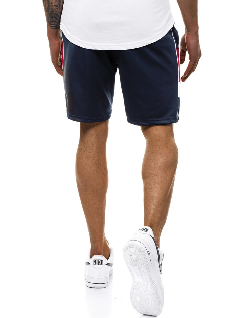 Moške kratke hlače mornarsko modre OZONEE JS/KK300171