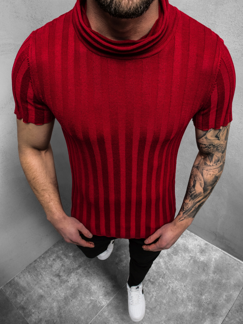 Moška majica bordo OZONEE L/2294Z