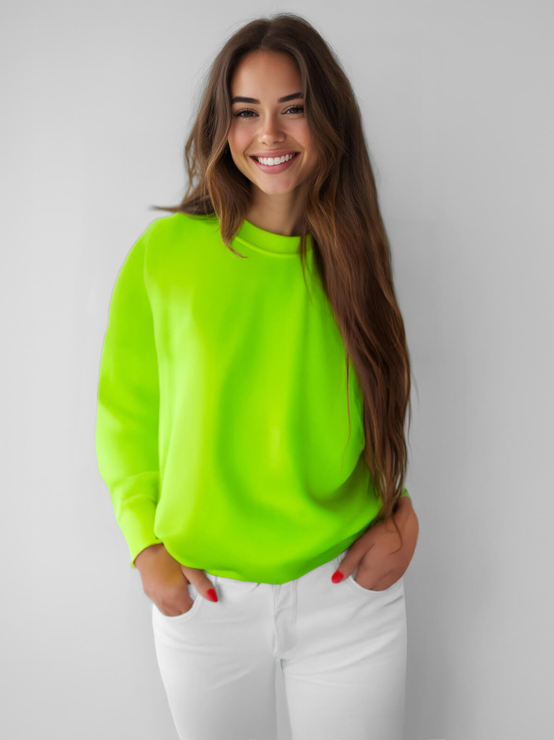 Ženska jopa zelena-neon OZONEE JS/W01Z