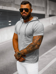 Moška navadna majica siva OZONEE JS/8T89/2