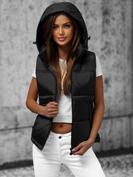 Ženski brezrokavnik črna OZONEE O/L951