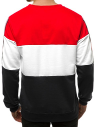 Moška jopa rdečo-črna OZONEE JS/JZ11036