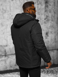 Moška jakna črna OZONEE JS/22M321/392