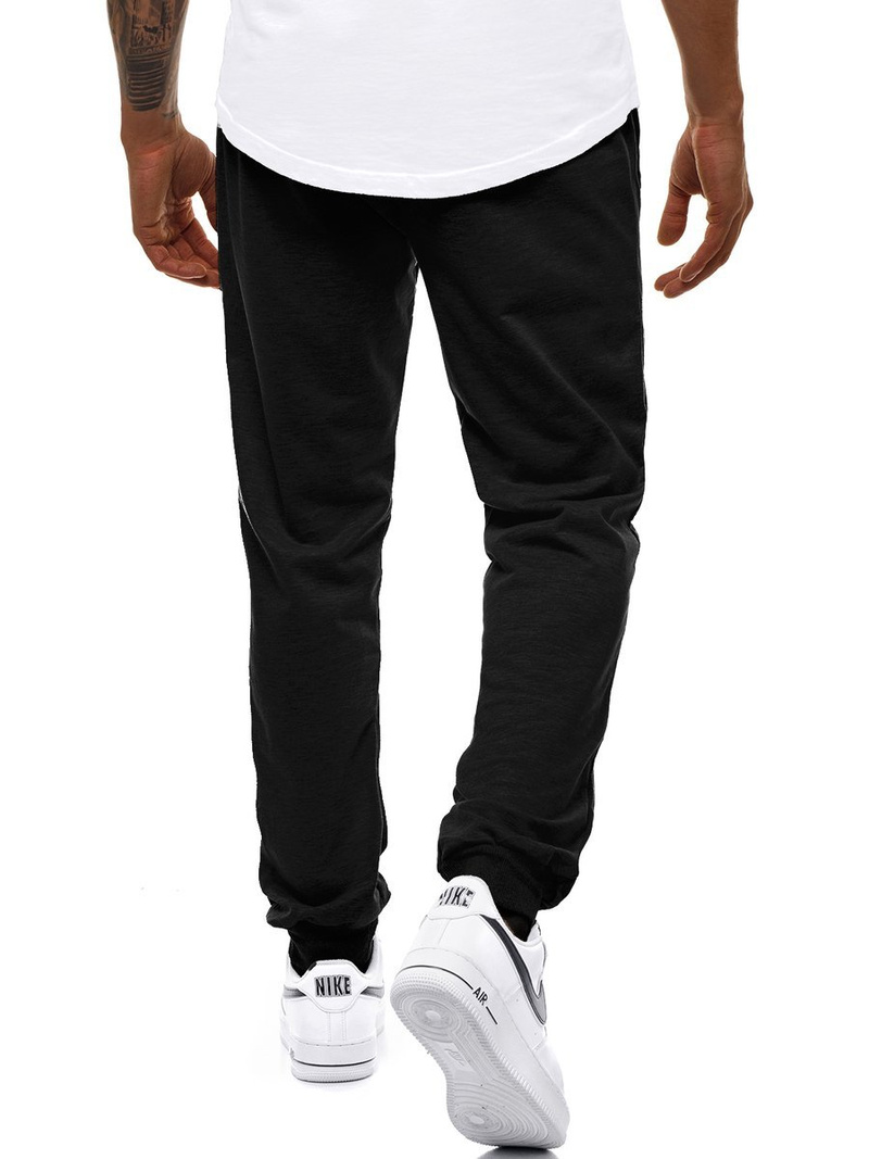 Moške športne hlače črne OZONEE JS/HH02