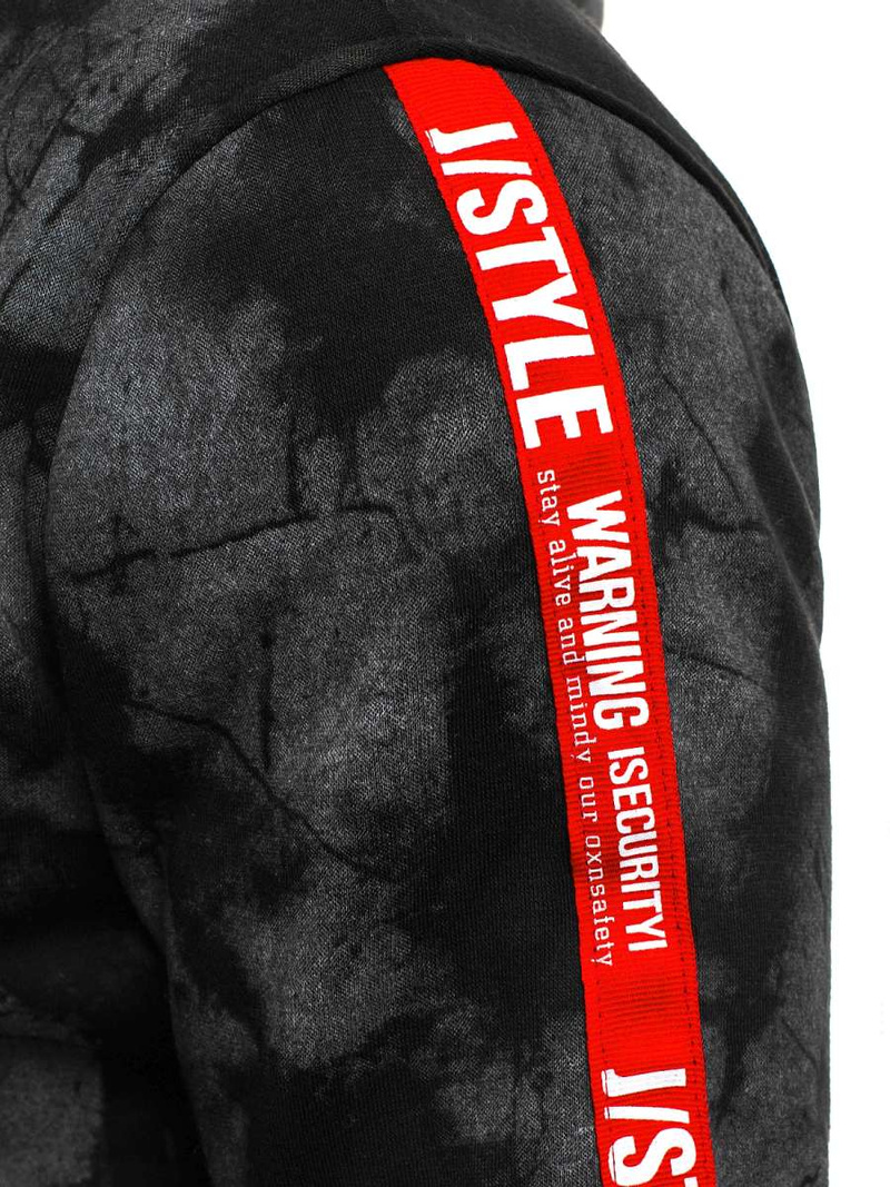 Moška jopa črna OZONEE JS/DD210Z