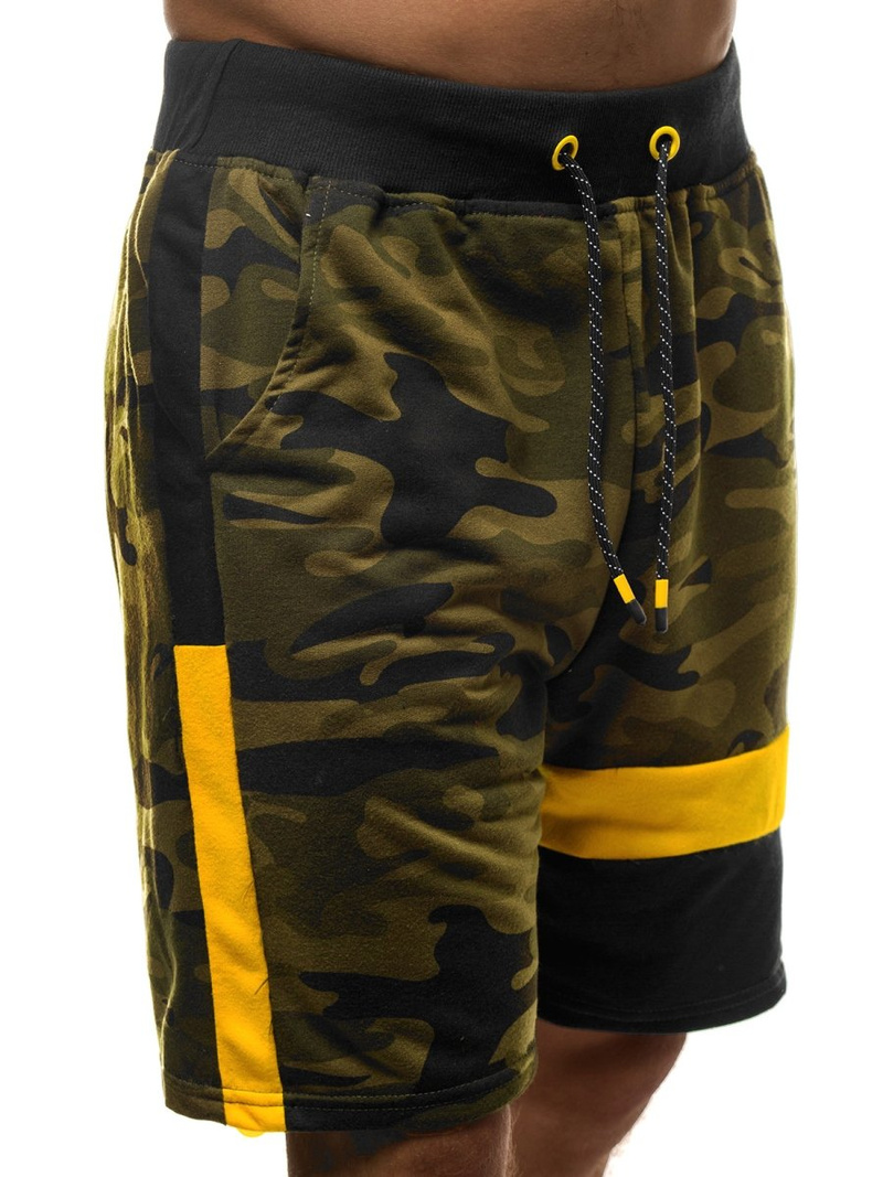 Moške kratke hlače zelene OZONEE JS/KK300160