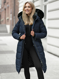 Ženska jakna mornarsko modra OZONEE O/W377