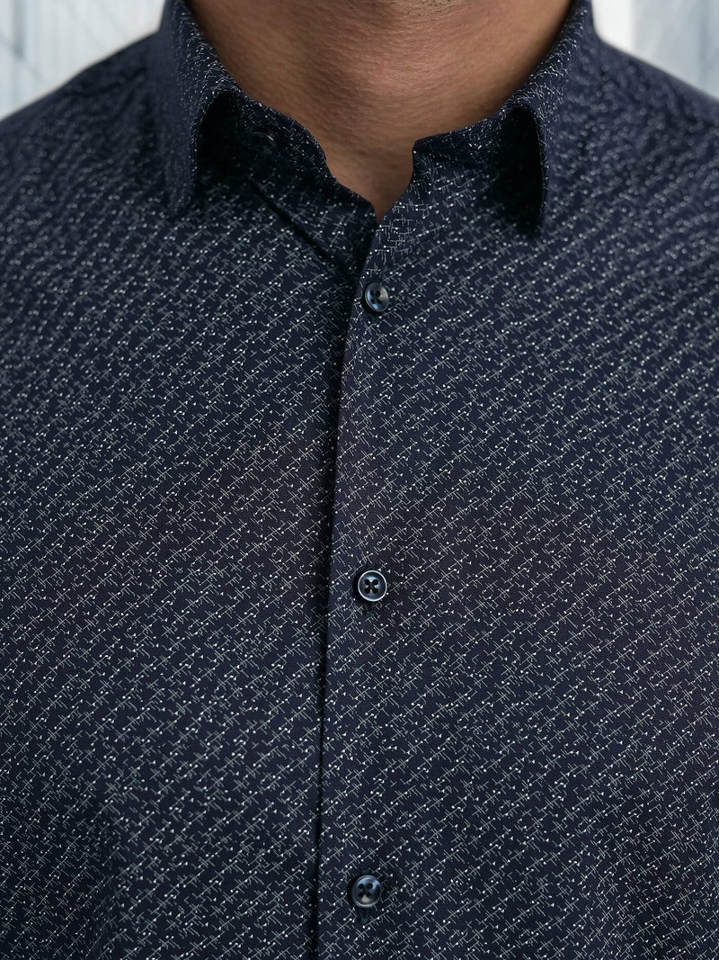 Moška srajca modra OZONEE V/V186Z