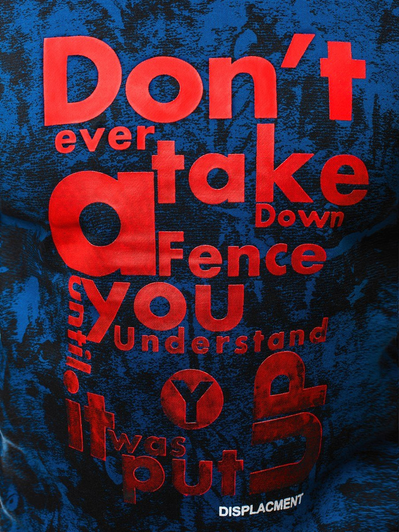 Moška jopa modra OZONEE JS/DD677Z