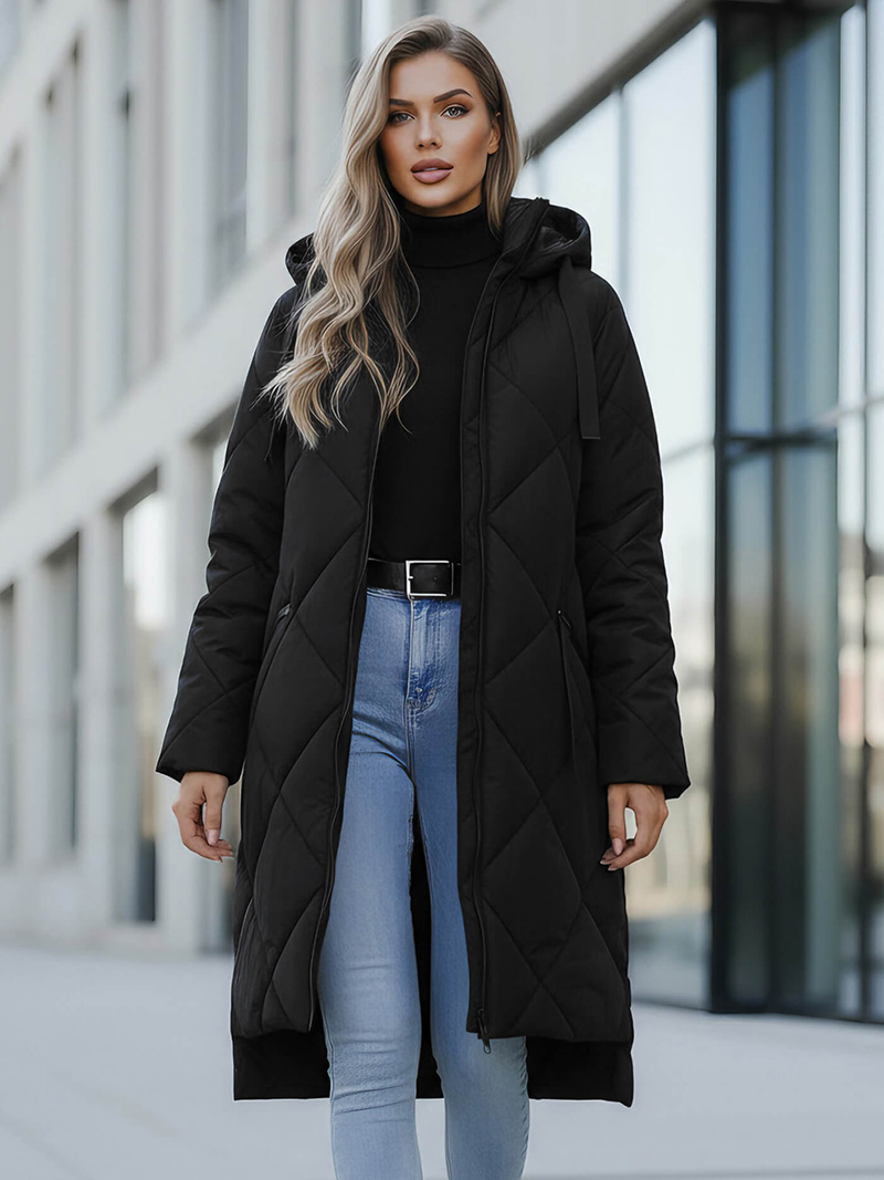 Ženska jakna črna OZONEE JS/5M3168/392Z