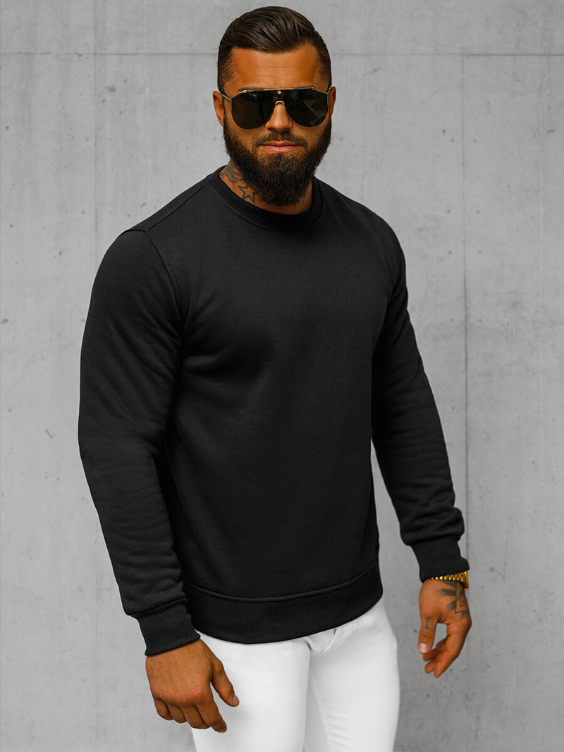 Moška jopa črna OZONEE JS/2001-10Z