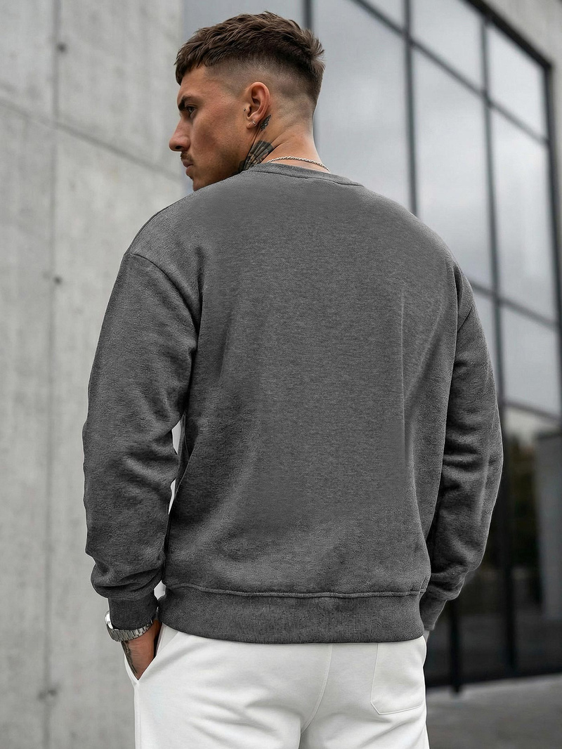 Moška jopa grafitna OZONEE JS/8B1768/5