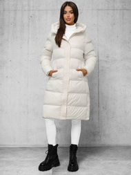 Ženska jakna ecru OZONEE JS/5M3253/281