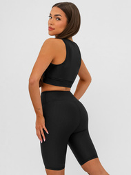 Športni modrček črni OZONEE JS/17K596/3