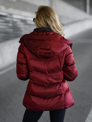 Ženska jakna bordo OZONEE JS/5M3316/1