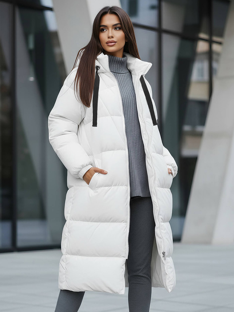 Ženska jakna bela OZONEE JS/5M3163/281Z