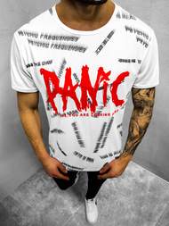 Moška majica bela OZONEE JS/KS1998Z