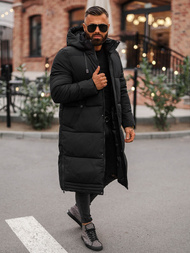 Moška zimska jakna črna OZONEE JS/19M1290/392