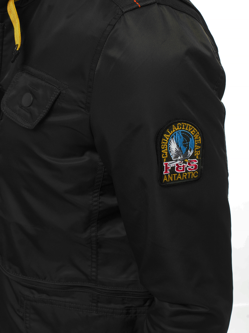 Moška prehodna jakna črna OZONEE O/99237