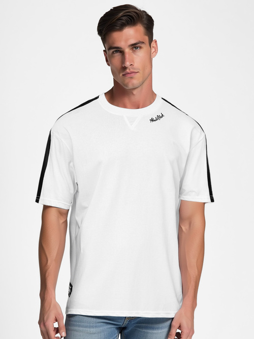 Moška majica beli OZONEE O/QQ1195Z