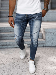 Moške kavbojke morska OZONEE NB/MP0045B