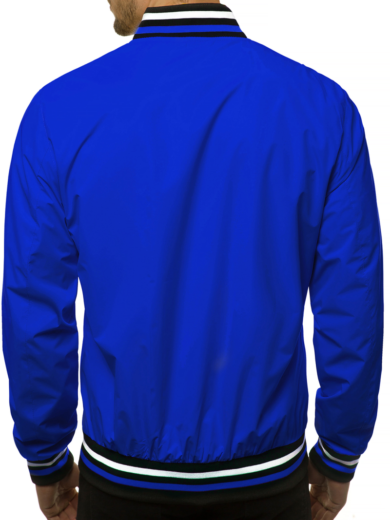 Moška bomber jakna modra OZONEE N/6198