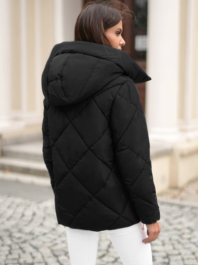 Ženska jakna črna OZONEE JS/5M3175/392Z