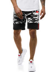 Moške kratke hlače sive OZONEE JS/KK300158