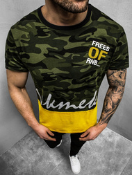 Moška majica zelena OZONEE JS/SS10978Z