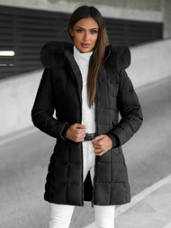 Ženska jakna črna OZONEE JS/16M9119/392Z