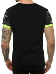 Moška majica črna OZONEE JS/SS10982