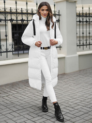 Ženska jakna bela OZONEE JS/5M3163/281Z