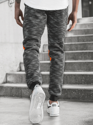 Moške športne hlače grafitne OZONEE JS/K60002